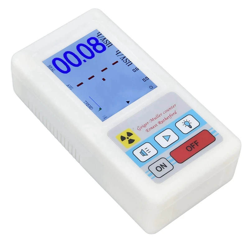 Hot Nuclear Radiation Detector, BR‑6 Geiger Counter Easy Reading Multifunctional Radiation Detector For Nuclear Radiation