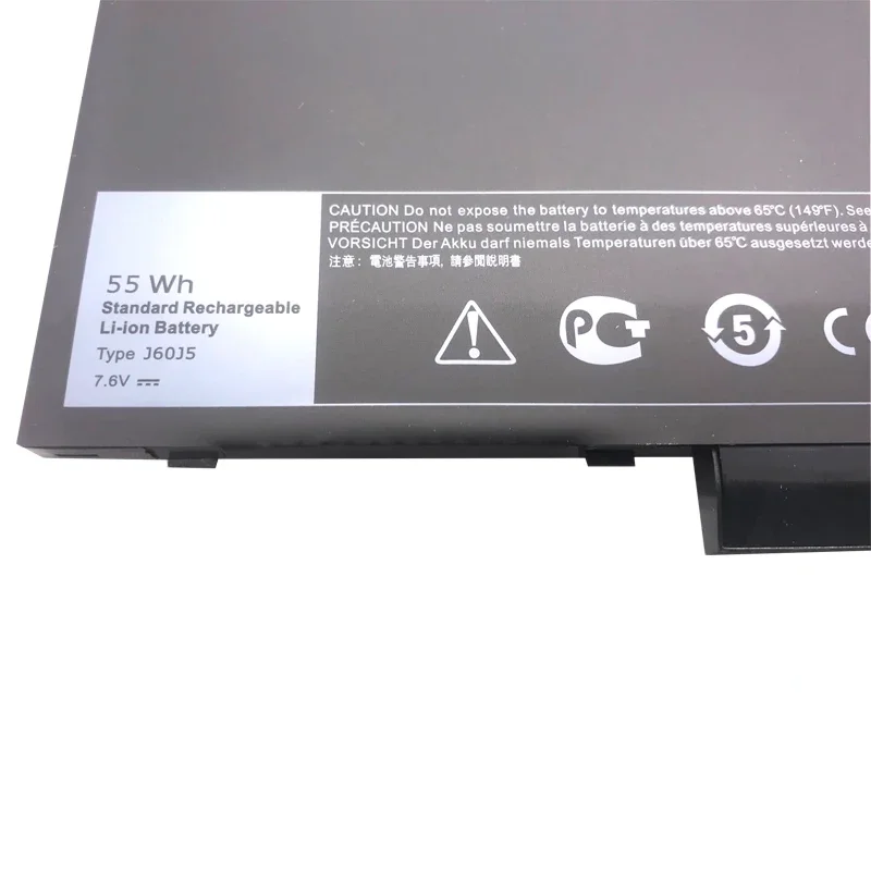 Imagem -05 - Nova Bateria de Laptop J60j5 para Dell Latitude E7270 E7470 R1v85 Mc34y 242wd 7.6v 55wh Atacado