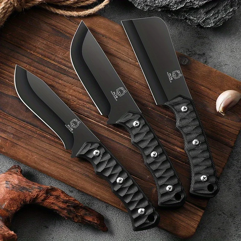 3 piece knife set, high hardne - огляд і ціна Camping Cooking Vegetables
