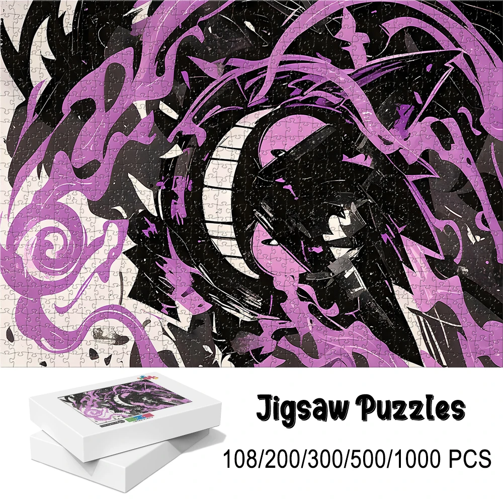 เกมปริศนาไม้ธีมโปเกมอน เก็นการ์ -เลือกระดับความยาก 108/200/300/500/1000 ชิ้น ของเล่นฝึกสมอง ของสะสม