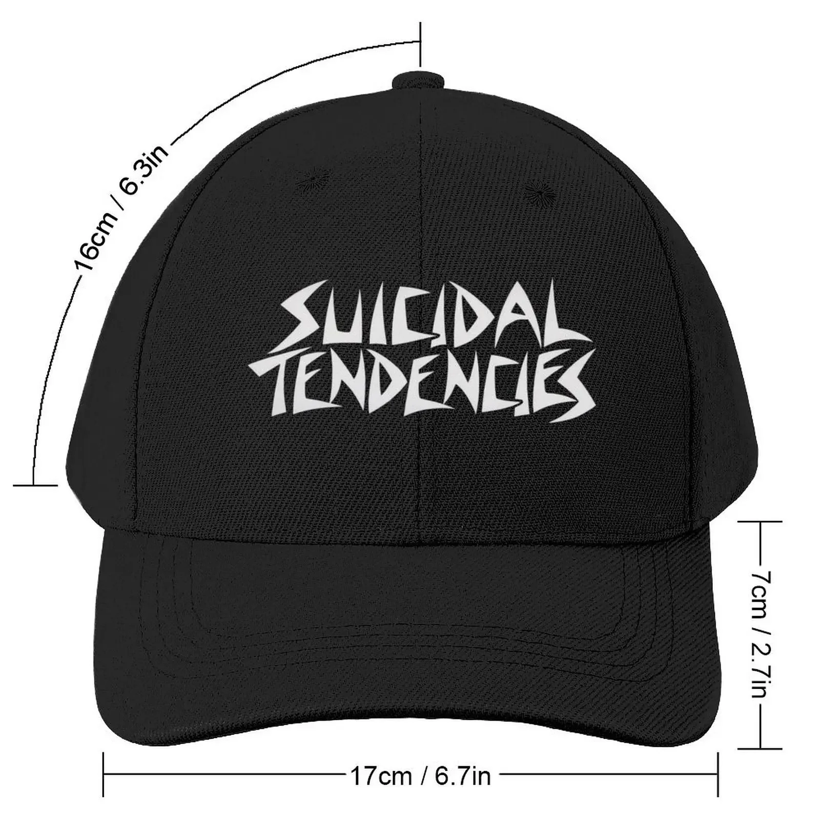 Suicidal tendencies Baseball Cap Dropshipping Sun Cap Women's Beach Men's