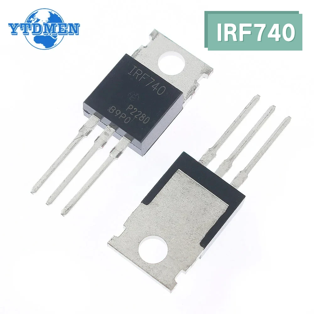 5PCS IRF740 MOSFET Transistor TO-220 New