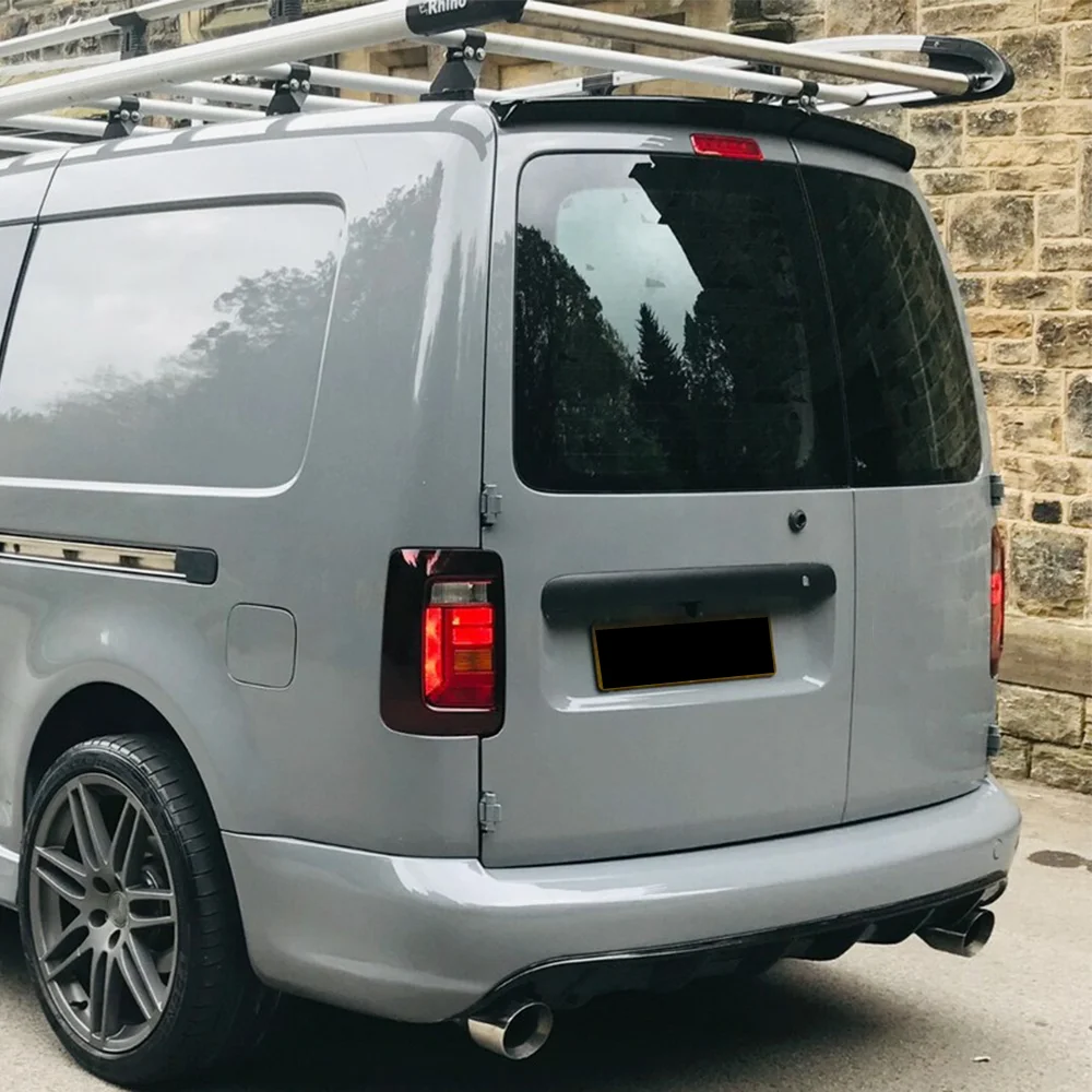 Car Rear Trunk Roof Spoiler Lip Tail Wing Body Kit For Volkswagen VW Caddy 2K 2KN MK3 MK4 Panel Maxi Barn Door 2005-2020 view 2