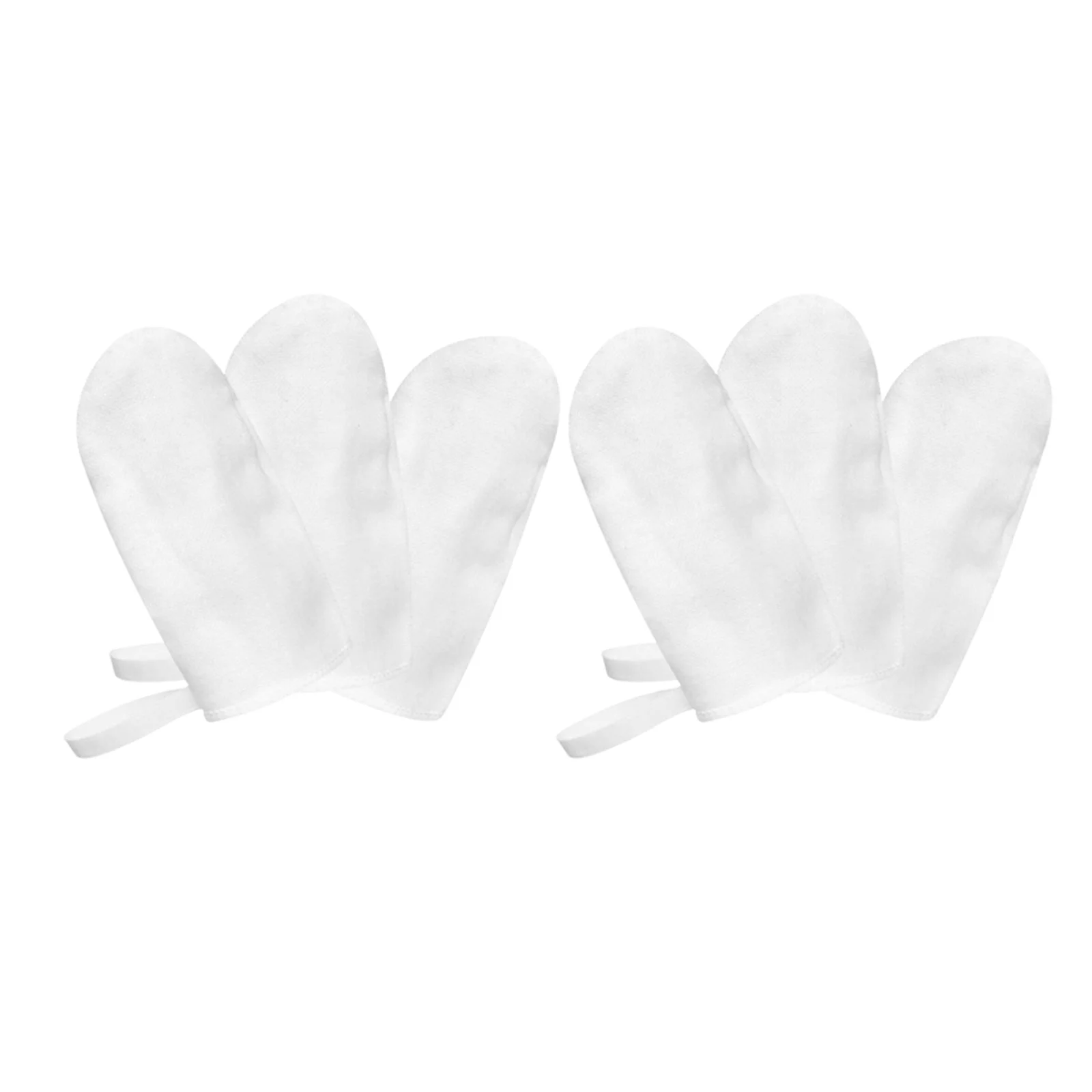 

6Pcs Baby Oral Gauze Finger Toothbrush Sterilized Durable Infant Teeth Cleaning Tool Soft Material Finger Toothbrushes