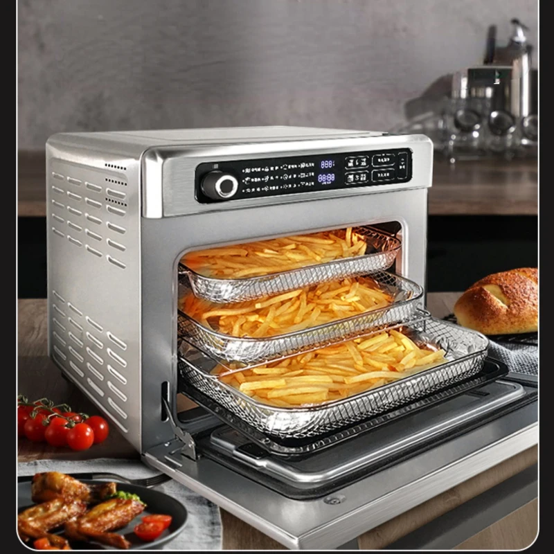 Air Fryer Commercial Large-Capacity Oven All-in-One Multi-Function Commercial Fryer Pizza Fried Chicken