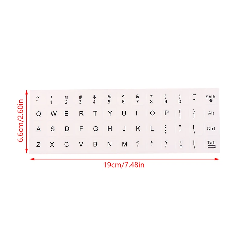 PC Desktop Keyboard Matte Sticker Correction Key Change Stickers Full Keyboard Waterproof Keyboard Protector Stickers