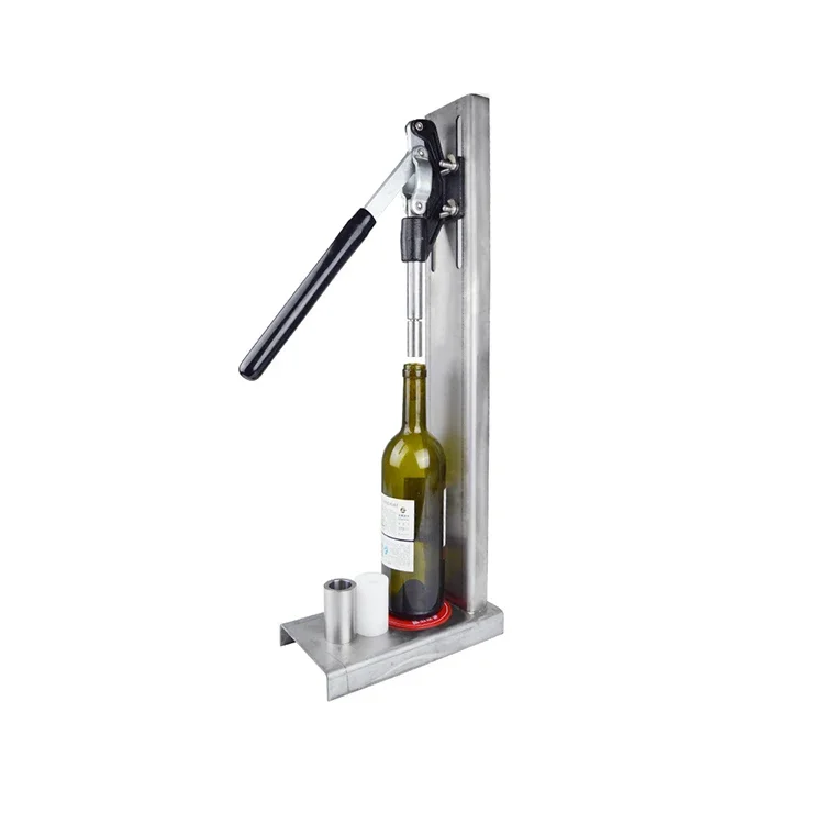 Home Manual Glass Bottle Stopper Press Capping Beer Wine Corking Close Machine