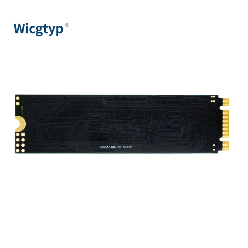 Wicgtyp ssd m2 NGFF 128 ГБ 256 ГБ 512 ГБ 1 ТБ 2 ТБ M2 SATA SSD 2280 SATA3 6 ГБ Внутренний твердотельный жесткий диск для ноутбука