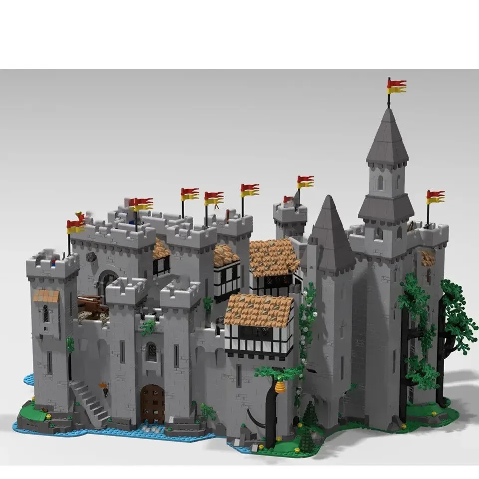 MOC building blocks elongated castle model building series educational creative collection toys and gifts 12988PCS