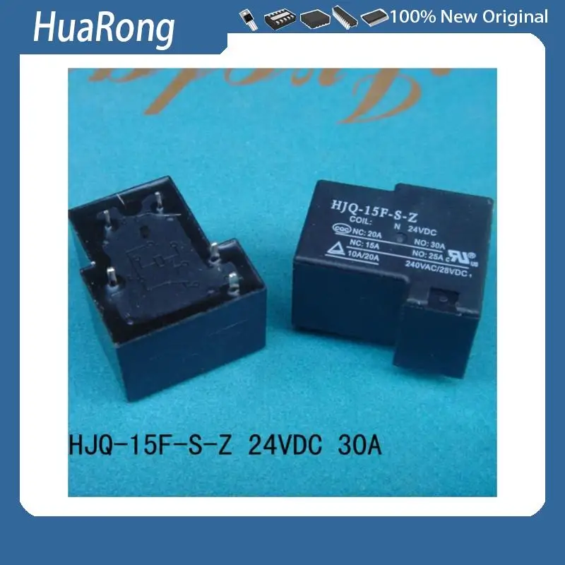 جديد 5 قطعة/الوحدة التتابع HJQ-15F-S-Z-24VDC HJQ-15F-S-Z 24VDC 20A 6PIN