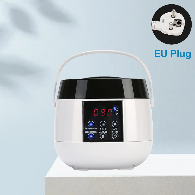 500ml Wax Heater Machine voor Ontharing Wax Smelten Warmer Pot met LCD Temperatuur Display Ontharingscrème Waxen Bonen Heater - afbeelding 1