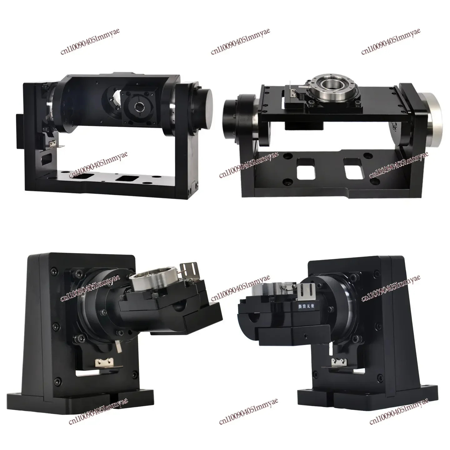 Miniature rotating shaft, servo stepper hollow rotating platform welding flip table