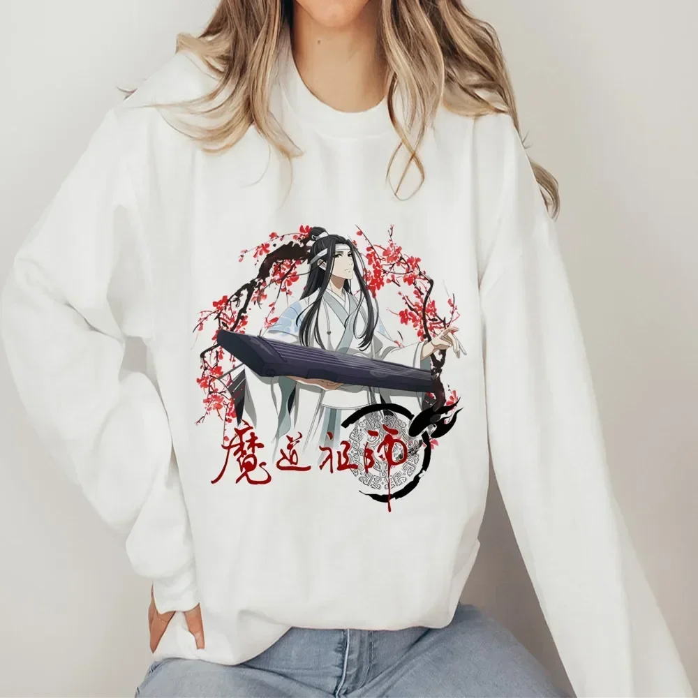 Mo Dao Zu Shi The Untamed Lan WangJi Wei Wu Xian Fleece Sweatshirts Harajuku Streetwear Top Autumn Spring O Neck Pullover Hoody