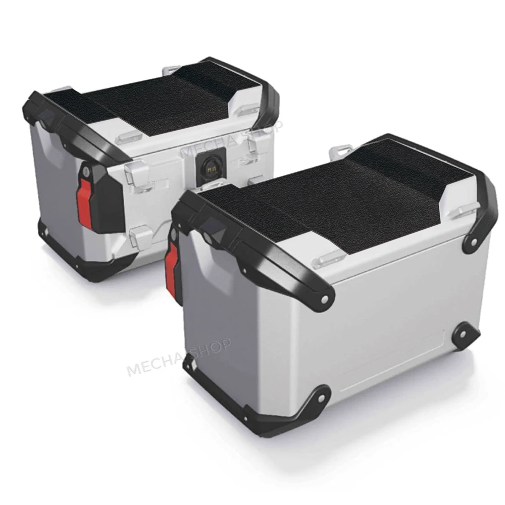 ل R1300GS ADV 2025 الدراجات النارية الجانب حالة منصات السلة مجموعة غطاء R 1300 GS مغامرة إيفا زلة ملصق عدة منصات واقية