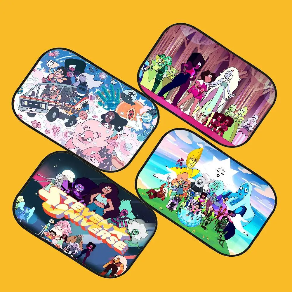 

S-Steven Universe мультяшный козырек от солнца на боковое окно для автомобильных электростатических штор, антибликовый автомобильный солнцезащитный козырек, блокировка UVR