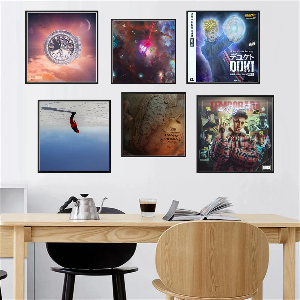 

D-Duki Rap Antes De Ameri Hip Hop Music Album Cover Gift Poster Prints Wall Art Picture Canvas Painting Living Room Home Decor