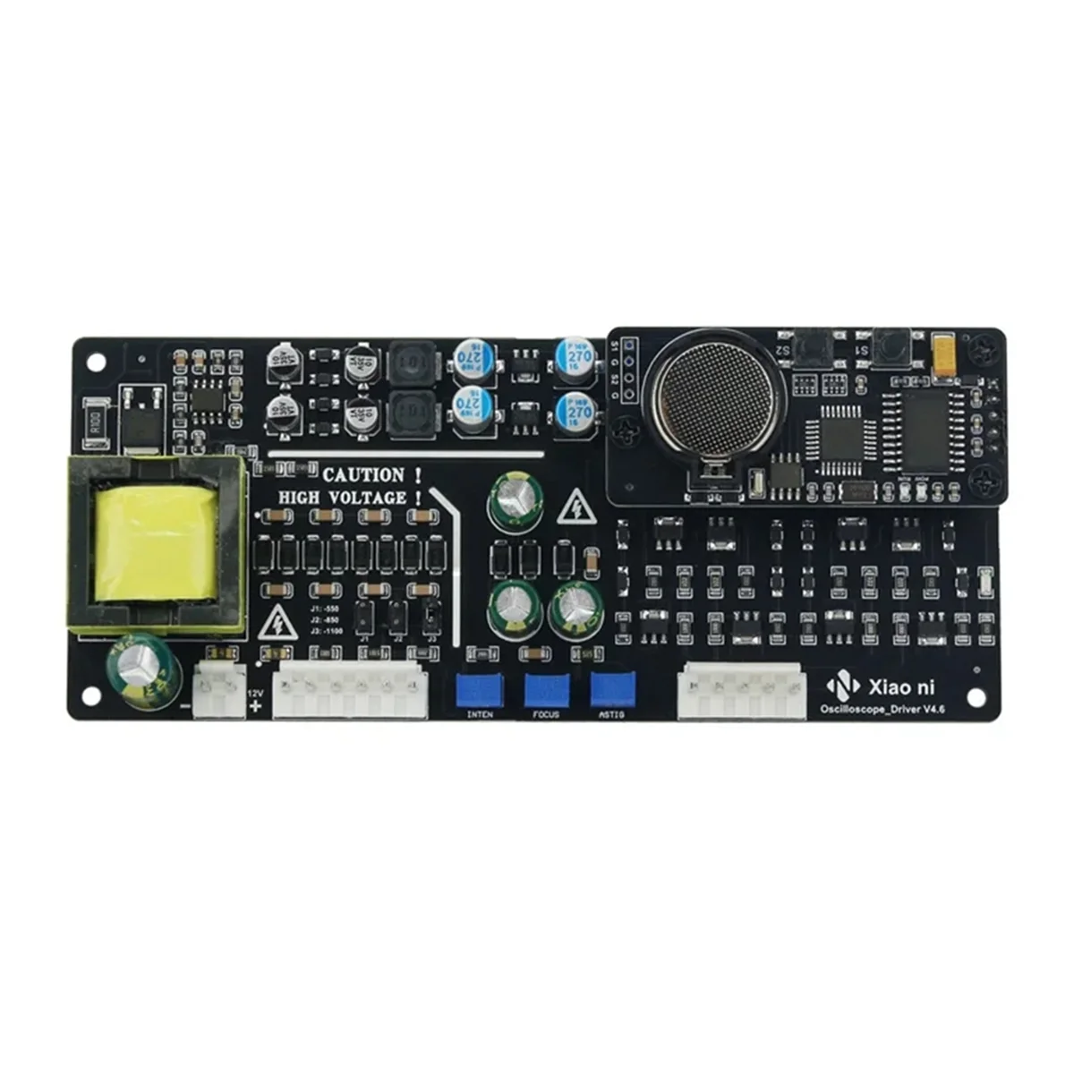 ABYC Oscilloscoop Klok Controller Board LED Display voor 8SJ31J/7SJ32J/5SJ38J/3SJ1J Oscilloscoop Buis