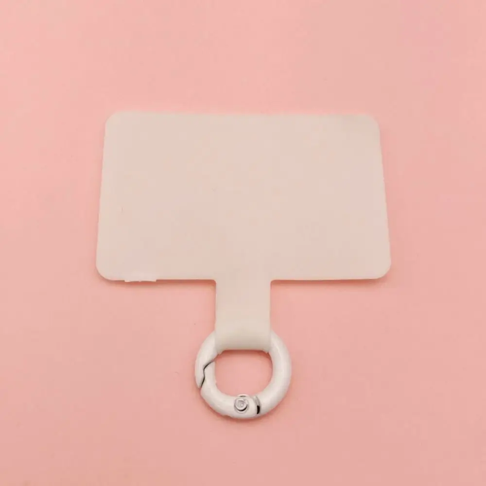 

Anti-lost Phone Lanyard Gasket Detachable Attachment Mobile Tether Pad Metal Backle Durable Mobile Phone Patch Hanging Cord