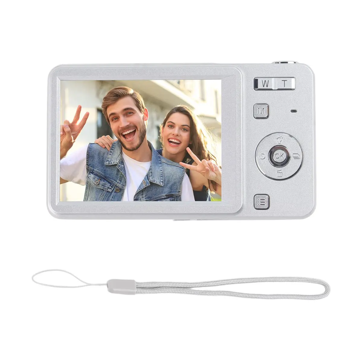 A14M 4K HD 1080P Digital Camera 64MP Autofocus Vlogging Camera 16X Zoom Video Photography Camera 2.8 Inch IPS Screen D