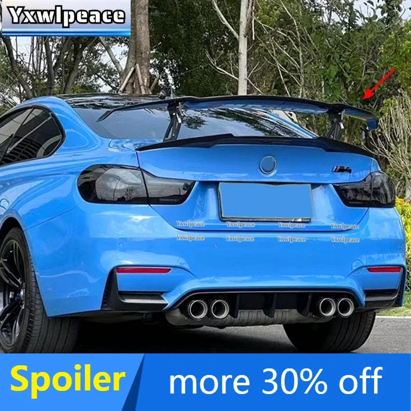 GTS-V Style ABS Glossy Black Rear Trunk Lip Spoiler Wing For BMW F80 M3 E92 E46 F82 M4 M5 M6 F22 F30 F32 F33 F36 G20 G30 2014-UP