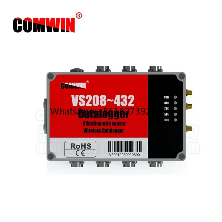 

Multi-channel Vibrating String Sensor Data Acquisition and Transmitter VS208~432 USB 4G MODBUS 232/485