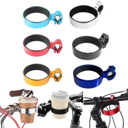 Outdoor Cycling Cup Holder Aluminum Alloy Bike Coffee Drink Cup Handlebar Mount Stand Utility Bicycle Riding Water Bottle Cage