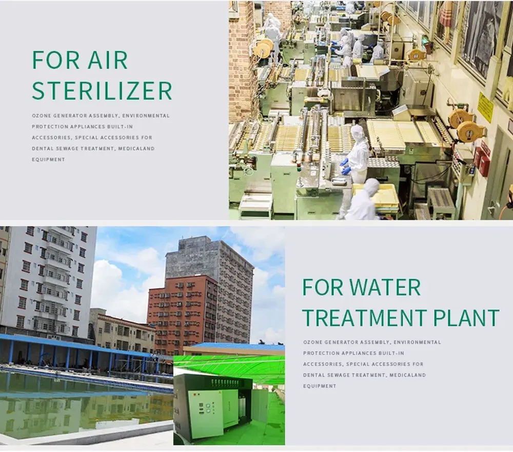 10G luftgekühlter Keramikrohr Ozongenerator Keramikrohr Ozongenerator Keramikrohr für Wassertilisator Reiniger Desinfektion – Detail 16
