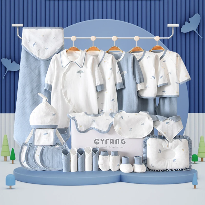 22/24/26/28 Pieces/0-3Months Newborn Baby Clothing 100% Cotton Kids Clothes Suit Unisex Infant Boys Girls Clothing Set