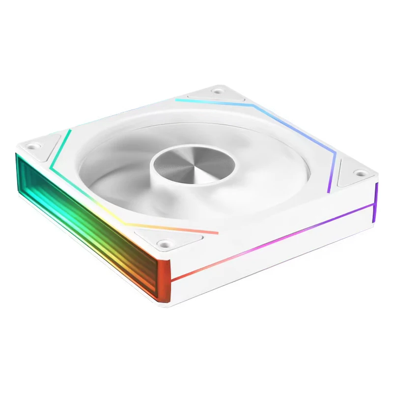 UPSIREN UF-3 Prism 7 PRO Computer Case Cooling Fan,Double-sided full lens,12CM ARGB motherboard synchronization，CD pattern axis image 6