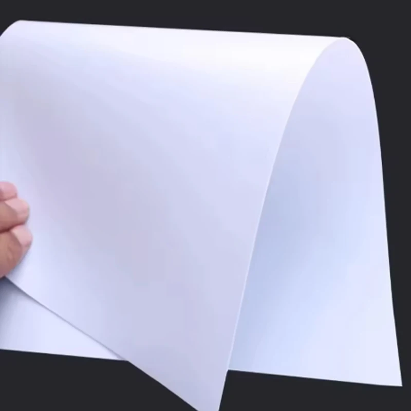 White ABS Plastic Board Handmade Sand Table Building Model Board DIY Model Material Thk0.5 0.8 1 1.5-10mm W100mm-300mm Baffle
