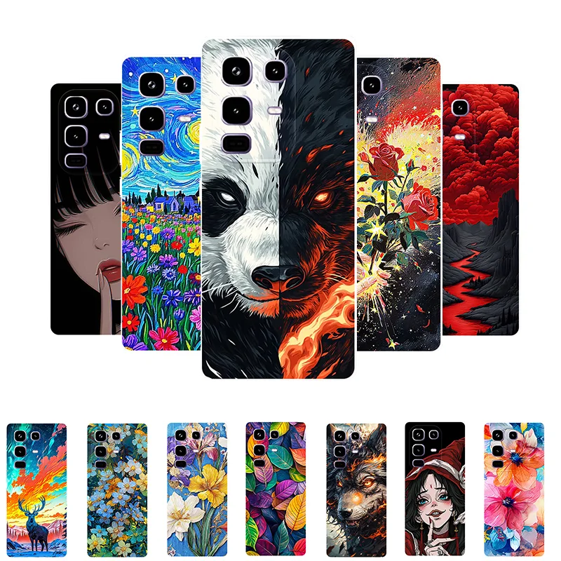 

For Infinix Note 50 Pro X6855 Phone Case Soft Silicone Full Protection Back Cover for Infinix Note 50Pro Note50 Pro 4G Fundas