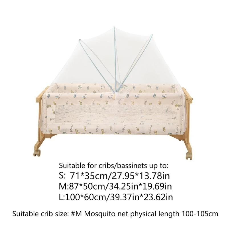 J15U العالمي خيمة سريرية للأطفال المظلة حماية الحشرات صافي غطاء سرير بيبي صافي المعاوضة لسرير السرير