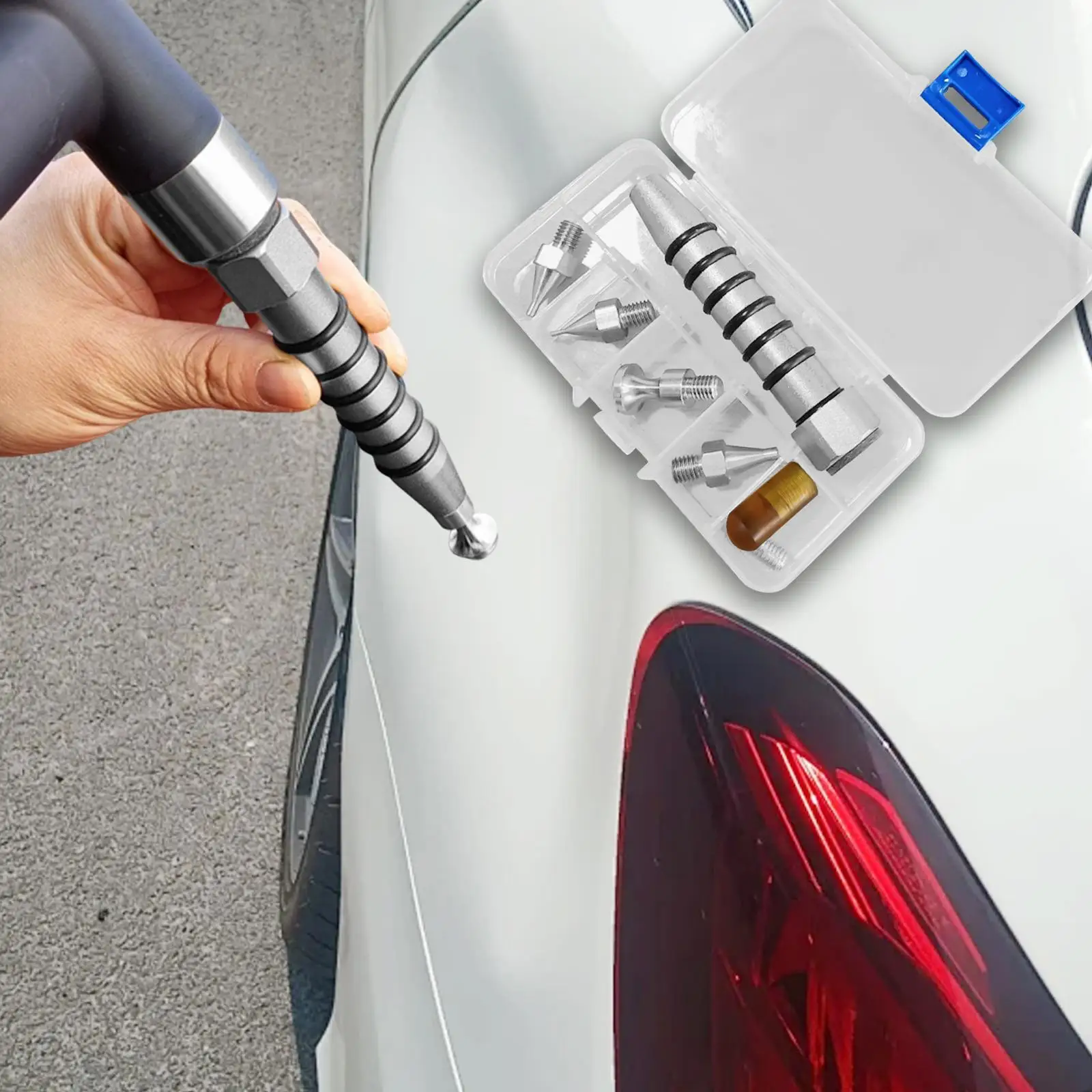 

Car Dent Repair Pen Kit Auto Body Repair M8 Accessories Versatile Sturdy Dent