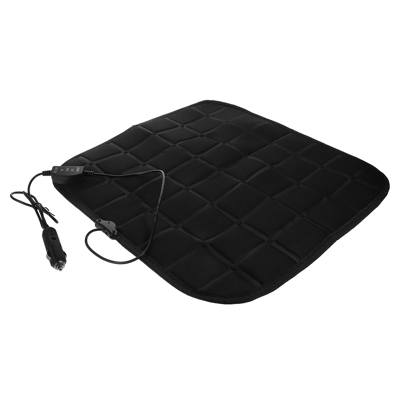

Heated Car Cushion Black Single USB Point Heating Car Heating Pad Pad for Winter Warmth Comfort Vehicle Accessories