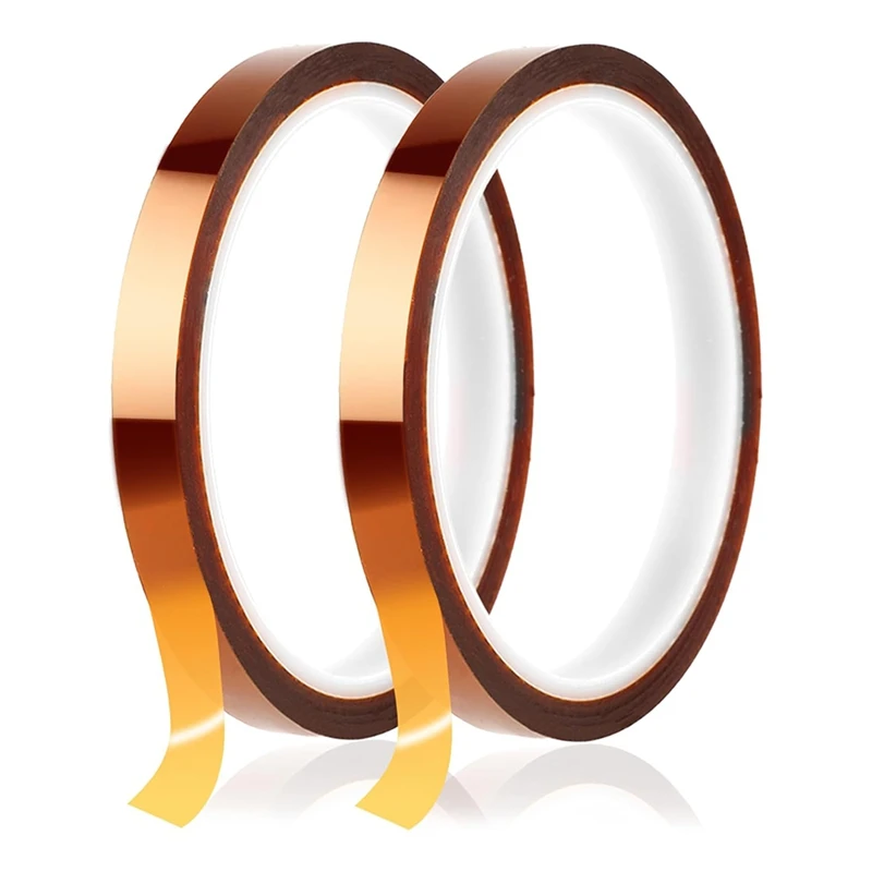 

Top-2 Rolls Of Sublimation Heat Tape, Heat Transfer Tape No Residue Heat Press Tape For Sublimation Heat Press Fabric Pcb