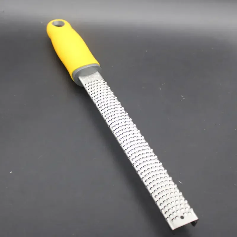 Stainless Steel Cheese Grater and Lemon Zester Gringer Cutter with Non-slip Comfort Handle with Cover