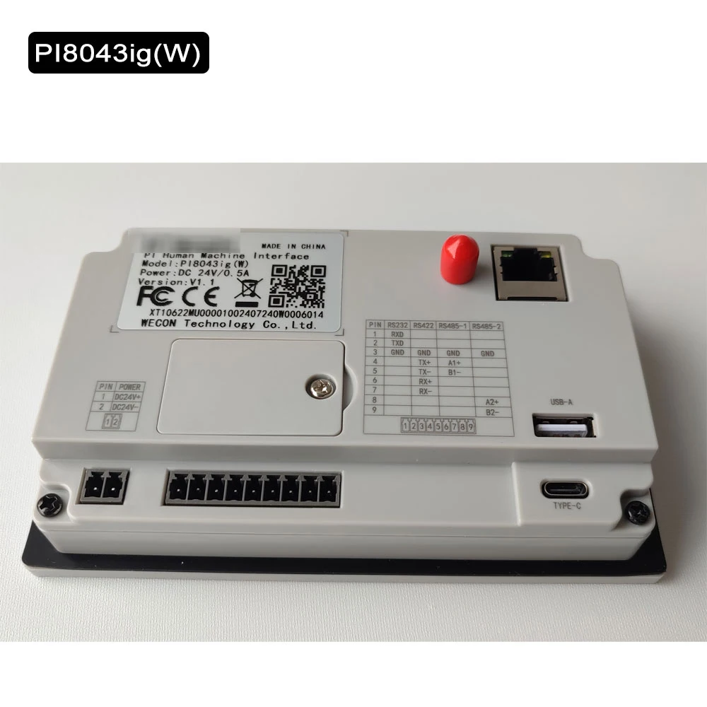 100% Brand new 8043ig PI3043ie T PI3043ie PI3043ieS N with Ethernet WIFI 4G 4 Inch HMI Human Machine Interface Display Screen
