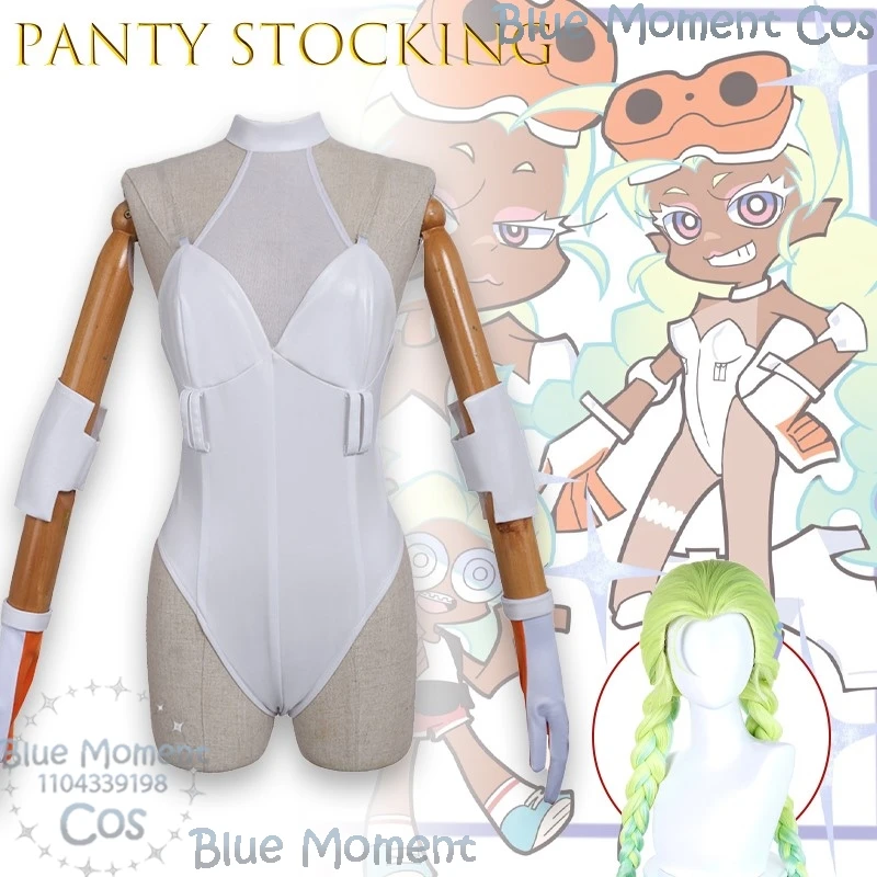 

Трусики, чулки в стиле аниме с подвязками, наряд для косплея, черный костюм для девочек-гикека, костюм на Хэллоуин, сексуальный костюм для косплея Comic Con, наряд