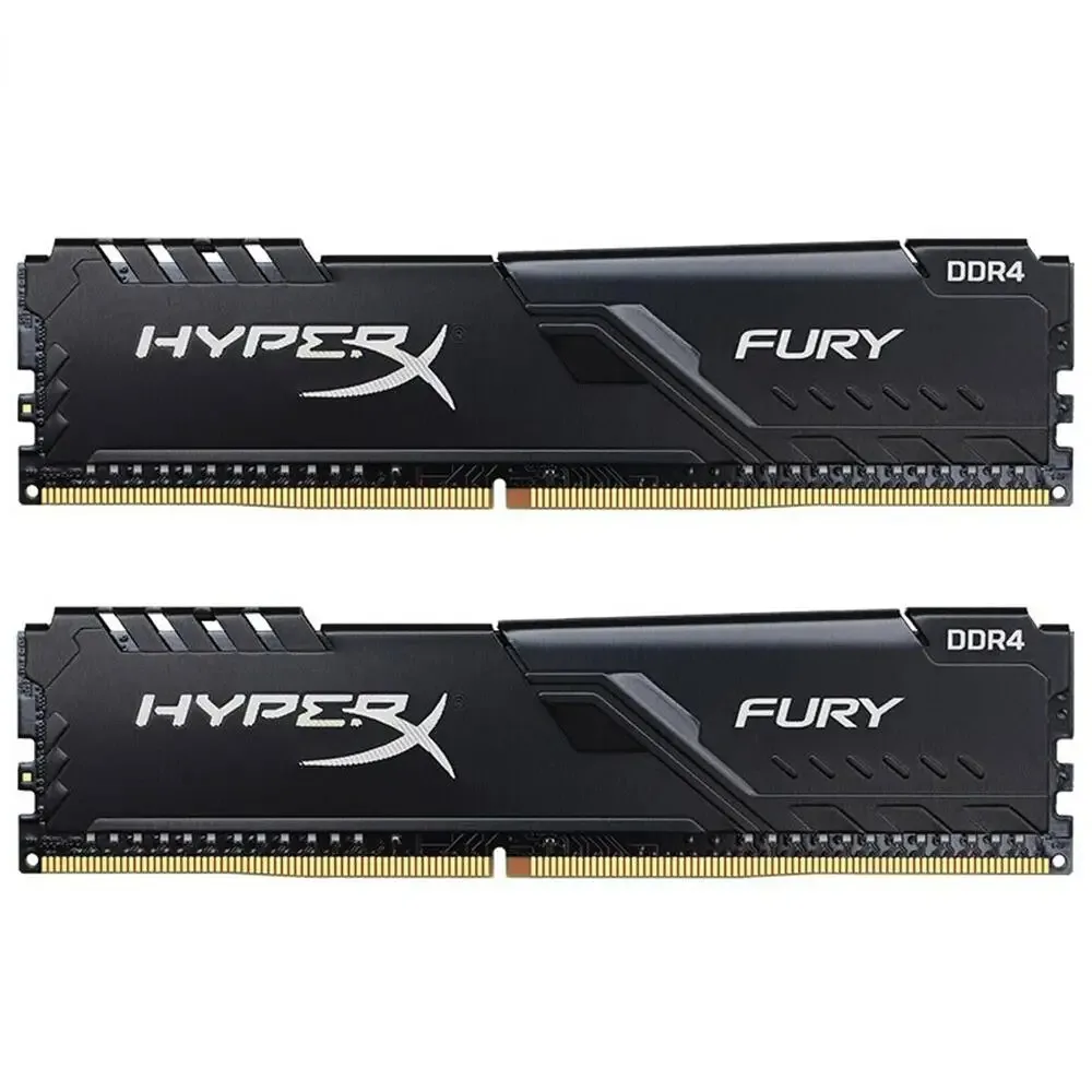 HyperX Fury DDR4  8GB 3600MHz 3200MHz 2666MHz 2400MHz 2133MHz DRAM CL18 CL16 1.35V DIMM 288pin