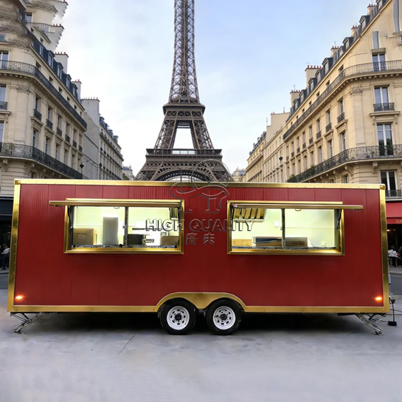 Fully Functional Salad and Smoothie Bar Trailer Healthy New Design Concession Food Trailer