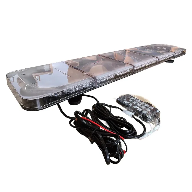 Light Bar Emergency Car Warning Light is easy to modify and is made of durable aluminum and computer materials