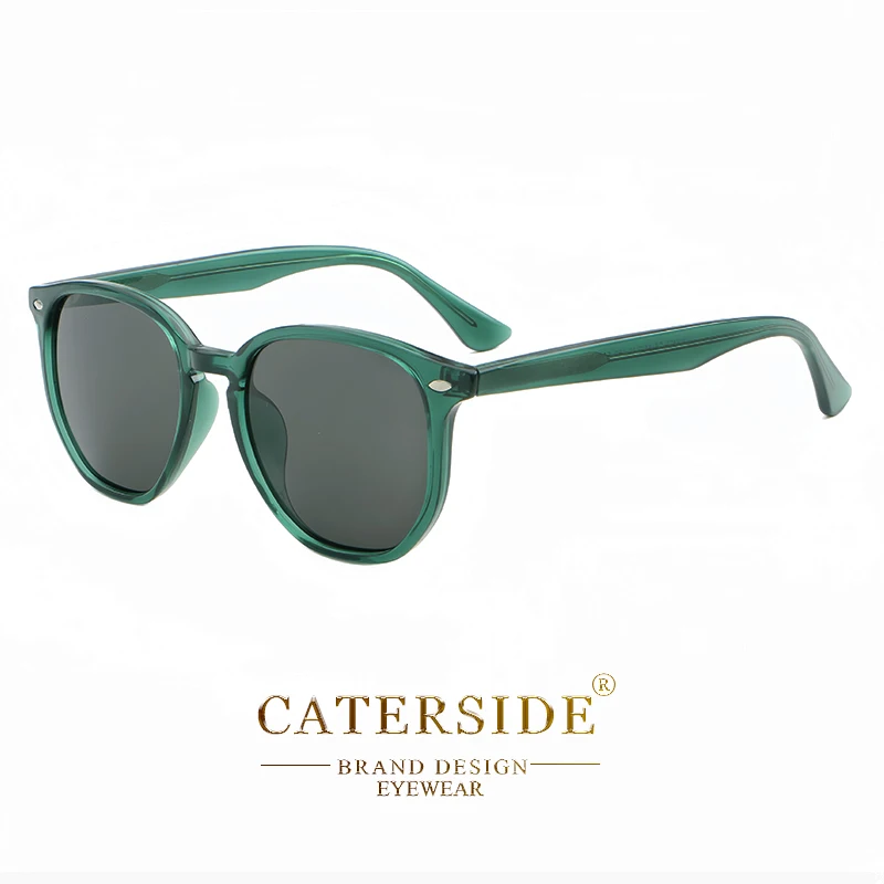 Caterside Retro polygonale Sonnenbrille Herren Punk Modemarke entworfen gute Qualität Frauen Sonnenbrille Reises port Party UV400 – Detail 12