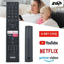 NEW Original For CHIQ  TV remote  L43M8T Android Smart TV remote | 43 Inch | Full HD | GooglePlaystore | Inbuilt Chromecast | Ne