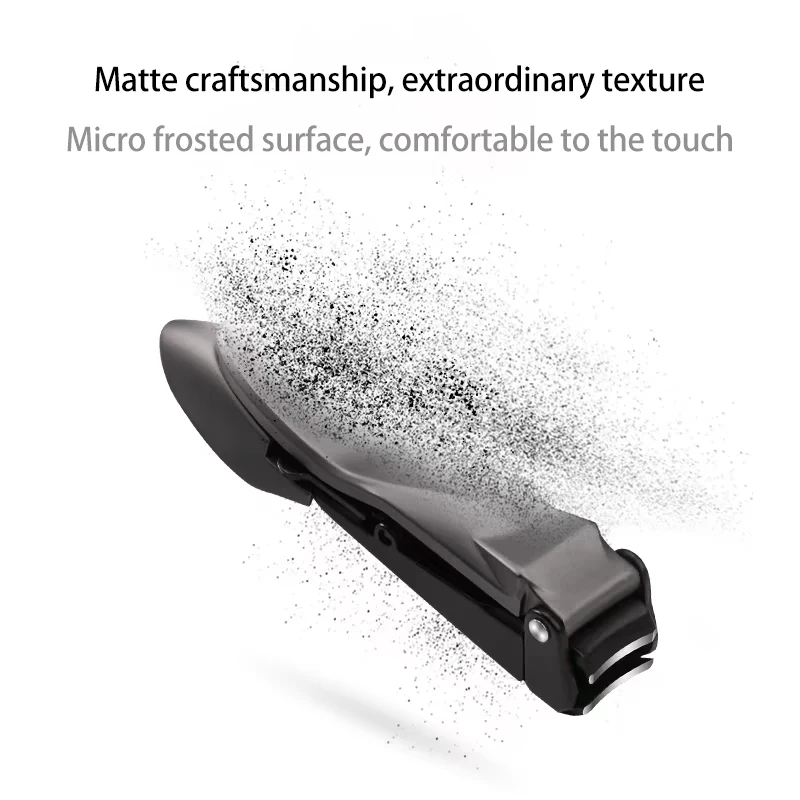 Stainless Steel Portable Nail Clippers, New Household Nail Clippers, New Anti-Splash Imitation Nail Clippers, Universal