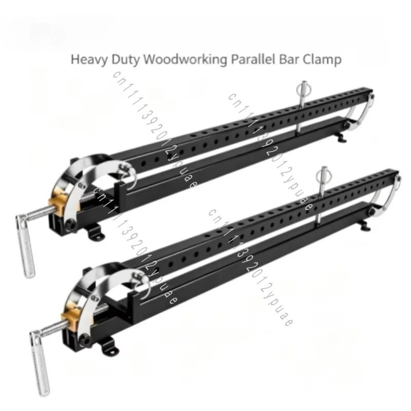24 Inch Woodworking Panel Splicing Clamp, 2Pcs Board Joining Fixing Clamping Tool for Furniture Assembly