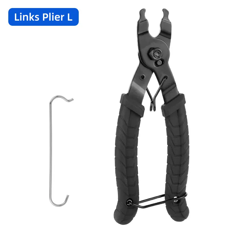 Fahrradkette Quik Link Connector Zange & 6 Paar Fahrrad Magic Buckle 6-12S MTB Rennrad Kettenklemme Entfernen Installationswerkzeug