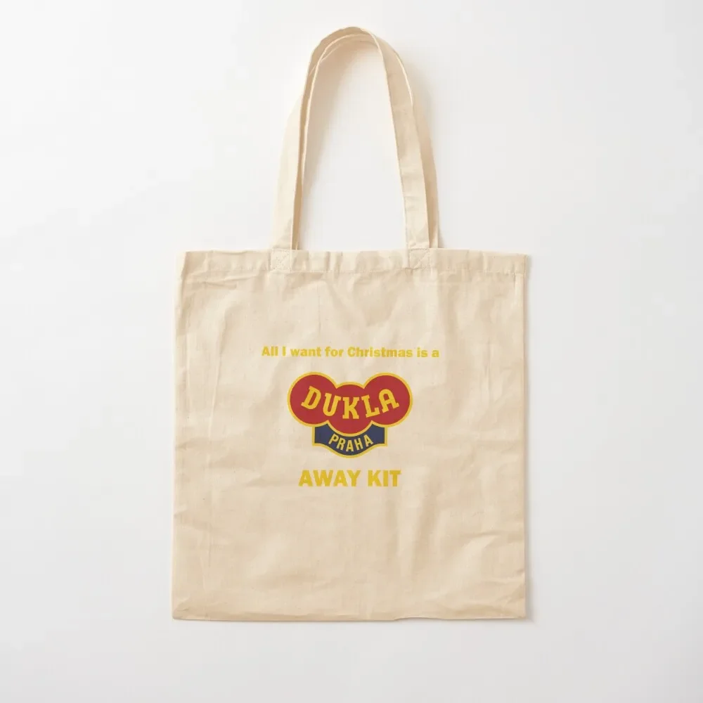 

Dukla Prague Away Kit Tote Bag personalized tote bag cute pouch bag