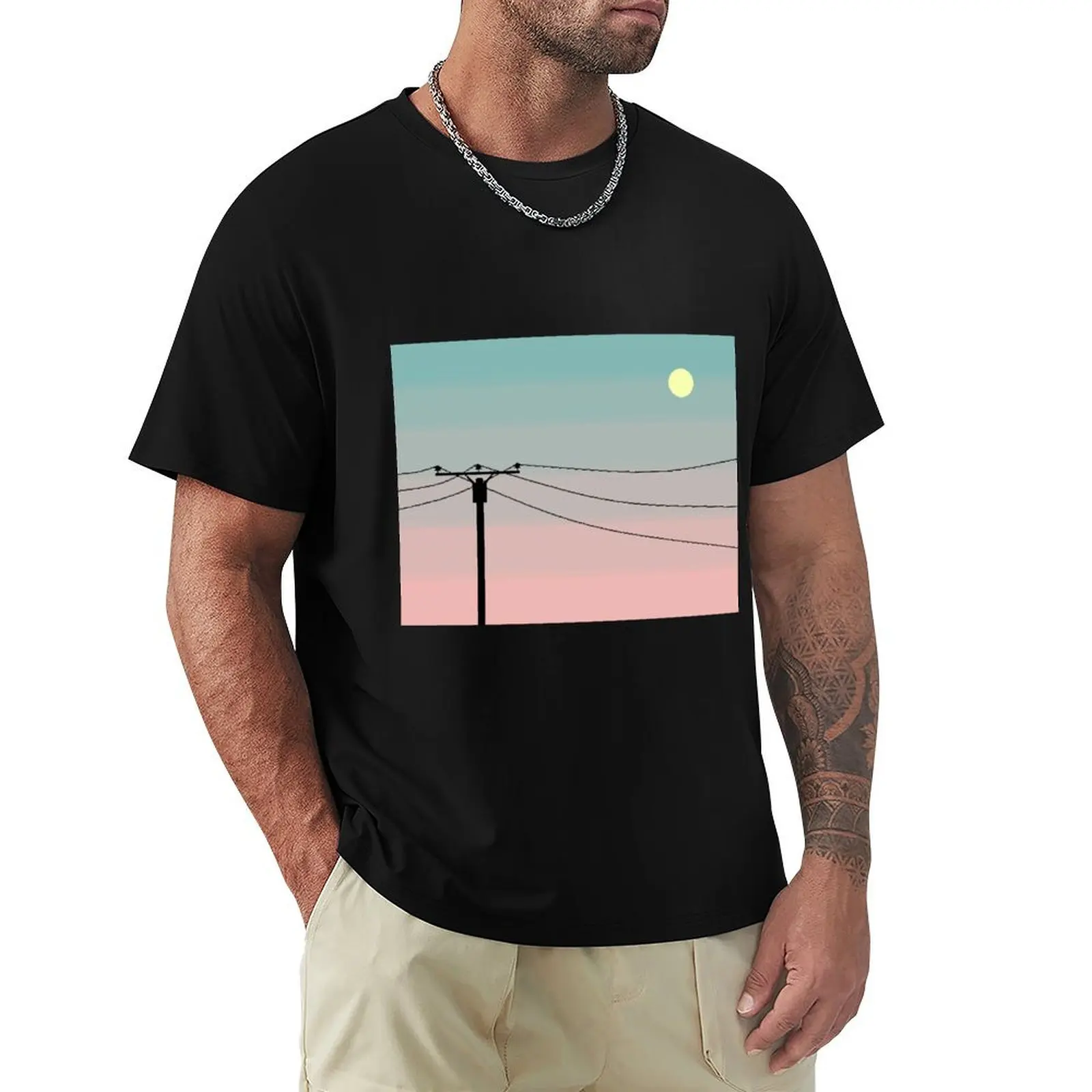 

Coral Sunset T-Shirt vintage graphic tee heavyweights sweat anime tshirt mens clothing
