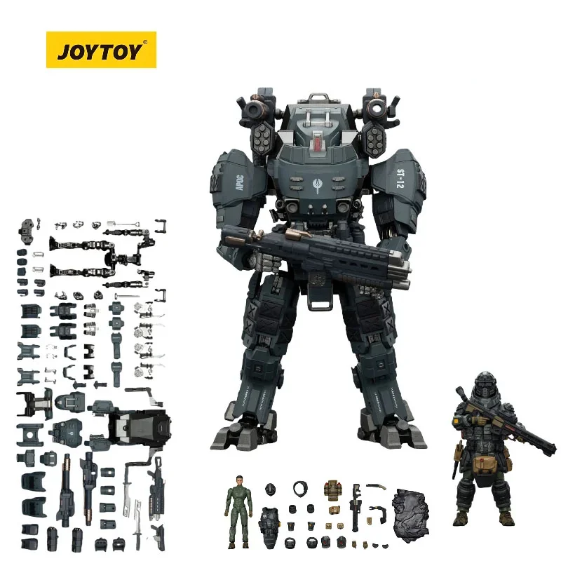 

[In Stock] 1/25 JOYTOY APOC Series Storm Dauntless Assault Mech Pre-painted Assemble Mecha Action Figure With Soldier Pilot