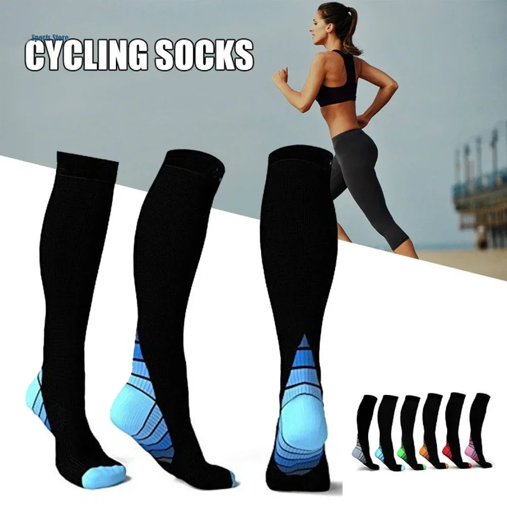 1Pair Compression Socks (20-30mmHg) for Men & Women – Best Compression Socks for All Day Wear, Better Blood Flow, Swelling